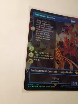 Summon: Valefor (Borderless) Commander: Final Fantasy Foil - Image 3