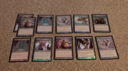 11x Mirrodin Blue FOIL LOT - 8x UNC 3x COMMON NM/EX - OOP MTG - See List!! - Image 1