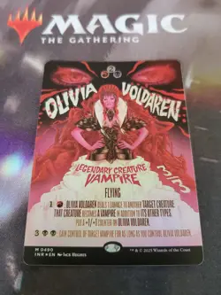 Mtg. Olivia Voldaren. Foil Poster Showcase. Innistrad Remastered. Pack Fresh - Image 1