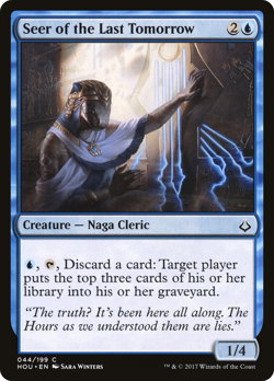 SEER OF THE LAST TOMORROW ~mtg NM-M Hour of Devastation Com x4 - Image 1