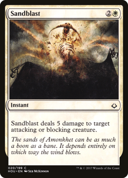 SANDBLAST ~mtg NM-M Hour of Devastation Com x4 - Image 1