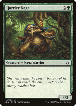 HARRIER NAGA ~mtg NM-M Hour of Devastation Com x4 - Image 1