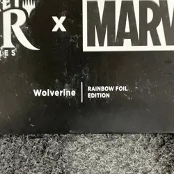 MTG: Secret Lair x Marvel: Wolverine Rainbow Foil Ed, Sealed Sleeve has Wear - Image 2
