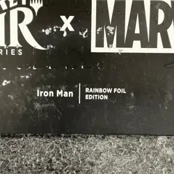 MTG: Secret Lair x Marvel Iron Man Rainbow Foil Edition, Sealed Sleeve has Wear - Image 2