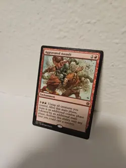 Aggravated Assault Explorers of Ixalan Regular - Image 1