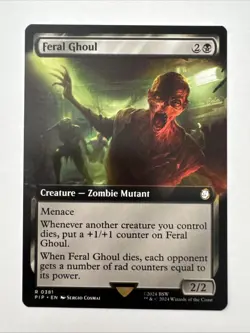 Feral Ghoul (Extended Art) Universes Beyond: Fallout Regular - Image 1