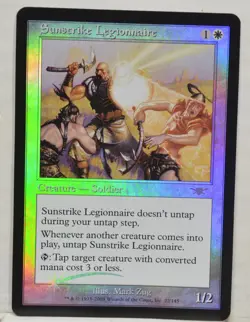 Sunstrike Legionnaire from Legions Foil Rare Magic the Gathering (MTG) - Image 1