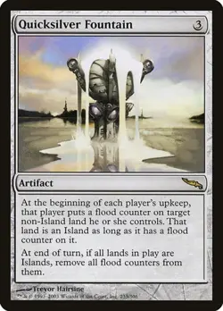 Quicksilver Fountain Mirrodin HP MTG - Image 1