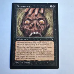 Necromancy Visions MTG Magic the Gathering LP - Image 1