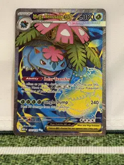Mega Venusaur EX 155/132 Full Art Ultra Rare Pokemon Mega Evolution English TCG - Image 1