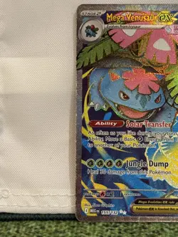 Mega Venusaur EX 155/132 Full Art Ultra Rare Pokemon Mega Evolution English TCG - Image 2
