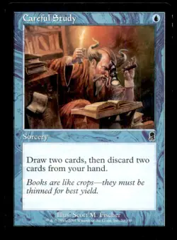 MTG Careful Study LP Light Play Odyssey [4317] - Image 1