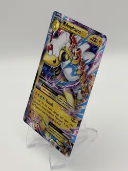 M Ampharos EX Mega Ultra Rare Holo 28/98 XY Ancient Origins 2015 Pokemon TCG NM - Image 3