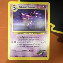 The Pokemon Company Sabrina's Haunter 058/132 Gym Heroes Uncommon English - Image 1