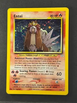 Pokemon TCG – Entei 6/64 Neo Revelation Holo LP - Image 5