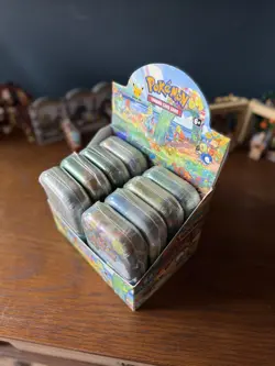 Pokemon TCG - Celebrations - Mini Tin Display, Set Of 8, Brand New & Sealed Tins - Image 1