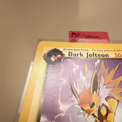 Wizards of the Coast Dark Jolteon 38/82 Team Rocket 1st Edition 2000 En 50 MP - Image 4