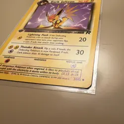 Wizards of the Coast Dark Jolteon 38/82 Team Rocket 1st Edition 2000 En 50 MP - Image 5
