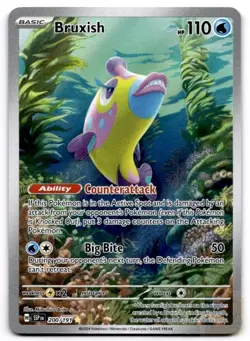 Bruxish 200/191 Illustration Rare Surging Sparks Pokemon Holo Near Mint - Image 1