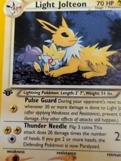 Light Jolteon - 48/105 1st Edition - Pokemon Neo Destiny - Image 4
