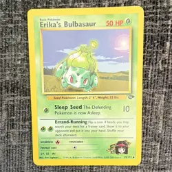 Pokemon TCG Erika's Bulbasaur Gym Challenge Uncommon 39/132 Excellent - Image 1
