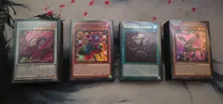 Yugioh Complete Black Rose Dragon Deck! Bramble Black Garden Rose Maiden - Image 1