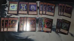 Yugioh Complete Black Rose Dragon Deck! Bramble Black Garden Rose Maiden - Image 2