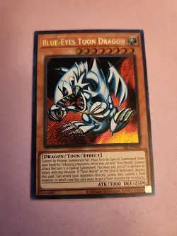 Yu-Gi-Oh Blue-Eyes Toon Dragon SRL-EN000 (Secret Rare) Unlimited N/M - Image 1