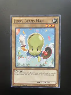 Yugioh Jerry Beans Man BP03-EN001 1st Edition Shatterfoil LP/MP - Image 1