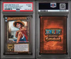 2005 SHONEN JUMP'S VINTAGE LUFFY ONE PIECE THE QUEST BEGINS FOIL - CH47 PSA 9 - Image 3
