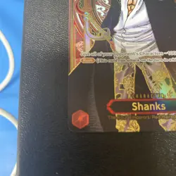 Shanks (SP) (Gold) OP09-004 Super Rare Carrying On His Will One Piece Near Mint - Image 5
