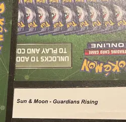 X15 Pokemon Code Card Sun And Moon Guardians Rising - Image 1