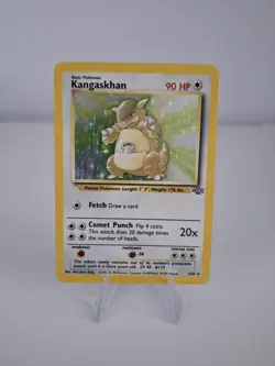 Kangaskhan 5/64 Holo Jungle Vintage Pokemon Card. 1999 WOTC. - Image 1