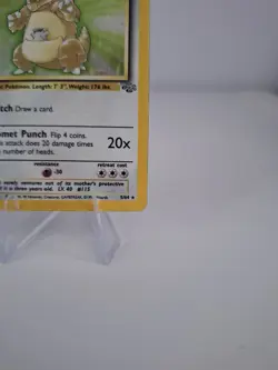 Kangaskhan 5/64 Holo Jungle Vintage Pokemon Card. 1999 WOTC. - Image 4