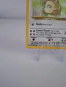 Kangaskhan 5/64 Holo Jungle Vintage Pokemon Card. 1999 WOTC. - Image 5