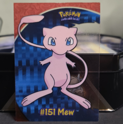 Topps Pokemon TV Animation Edition Mew #151 PC7 Holo Promo Card English 2000 - Image 1