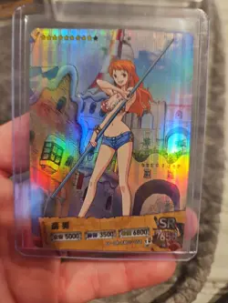 Nami Holo Foil One Piece Trading Card Dressrosa OP-DR-FM01-054 - Image 1