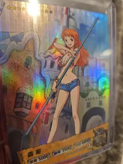 Nami Holo Foil One Piece Trading Card Dressrosa OP-DR-FM01-054 - Image 5