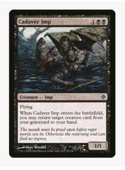 Cadaver Imp | MTG ROE | EDH Commander Imp Graveyard Recursion | Common | LP - Image 1
