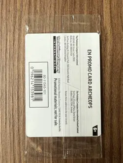 Pokemon Field Museum Fossil Exhibit Archeops Promo SEALED - Image 2
