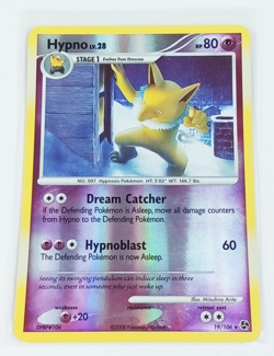 Hypno Great Encounters 19/106 Reverse Holo Rare Pokemon Card 2008 - Image 1