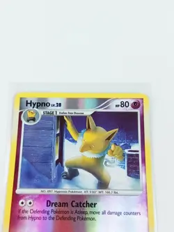 Hypno Great Encounters 19/106 Reverse Holo Rare Pokemon Card 2008 - Image 2