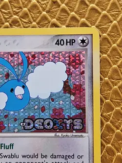 Pokemon Swablu 79/107 Deoxys Reverse Holo - Image 3