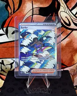 Pokemon TCG Ascended Heroes Surfer 293/217 Special Illustrated Rare SIR English - Image 1