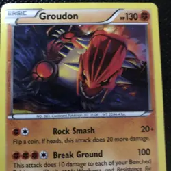 Groudon - XY52- Holo Promo POKEMON XY PROMOS LP-MP - Image 4