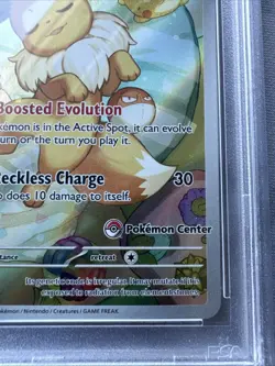 Pokemon 2025 Prismatic Evolutions Pokemon Center ETB Promo Eevee #173 PSA 10 - Image 5
