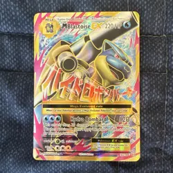 Pokemon M Blastoise EX Evolutions 102/108 Ultra Rare Full Art Holo 220 HP EN - Image 1