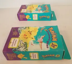 Lot of 2 - POKEMON JR. Adventure Game 1999 - Pokemon Emergency! SEALED MB WOTC - Image 3