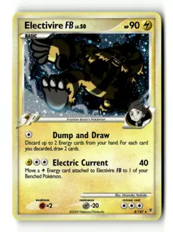 Electivire FB 4/147 Holo Rare Supreme Victors Pokemon Holo Lightly Played - Image 1