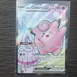 2025 Pokemon Journey Together Ultra Rare #173 Lillie's Clefairy ex - Image 1